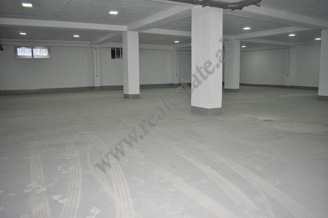 Warehouse for rent on 5 Maji street in Tirana, Albania.